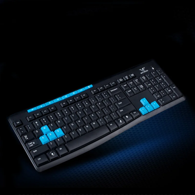 Новая беспроводная игровая клавиатура 2 4G + мышь набор комбо для Ноутбуки и