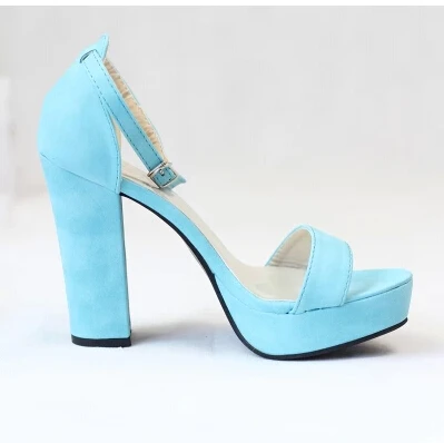 2014 new japan kroean style sexy wild colorful street sandals fish head High-heeled waterproof free shipping high 11cm |