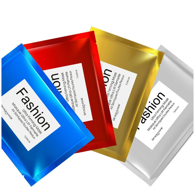 4 шт.-8 шт./лот фиброиновая Шелковая Маска увлажняющая маска для лица против морщин