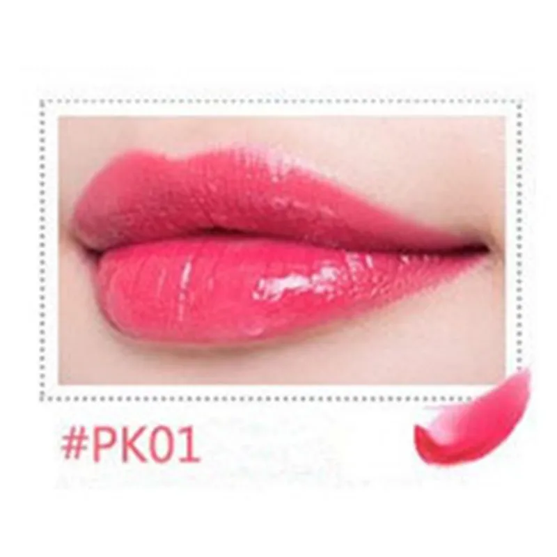 PK01 Красное вино бутылка для губ оттенок матовый блеск для губ водонепроницаемый долговечный блеск для губ Увлажняющий блеск для губ Губная помада румяна - Цвет: PK01