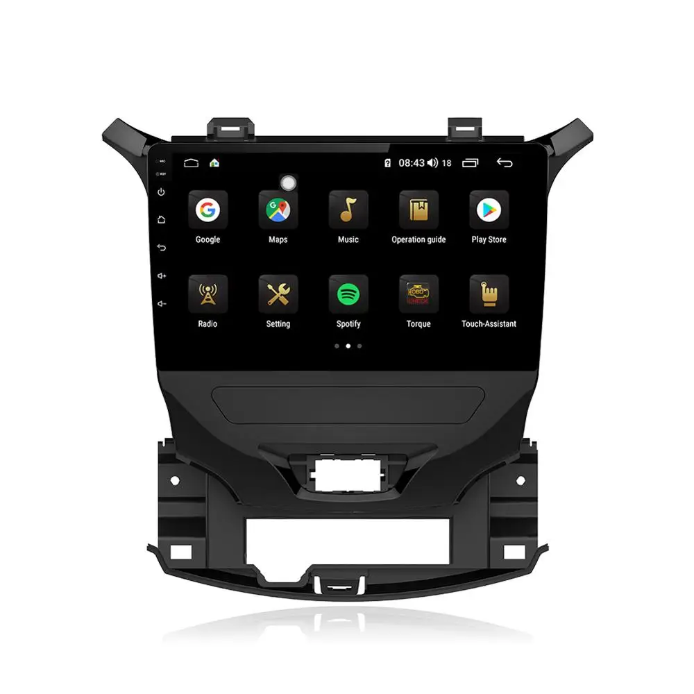 STAPON 9 дюймов для Chevrolet CRUZE 2015 Android 8 1 4GBRAM + 64GBROM ips DSP 4G Автомобильный мультимедийный