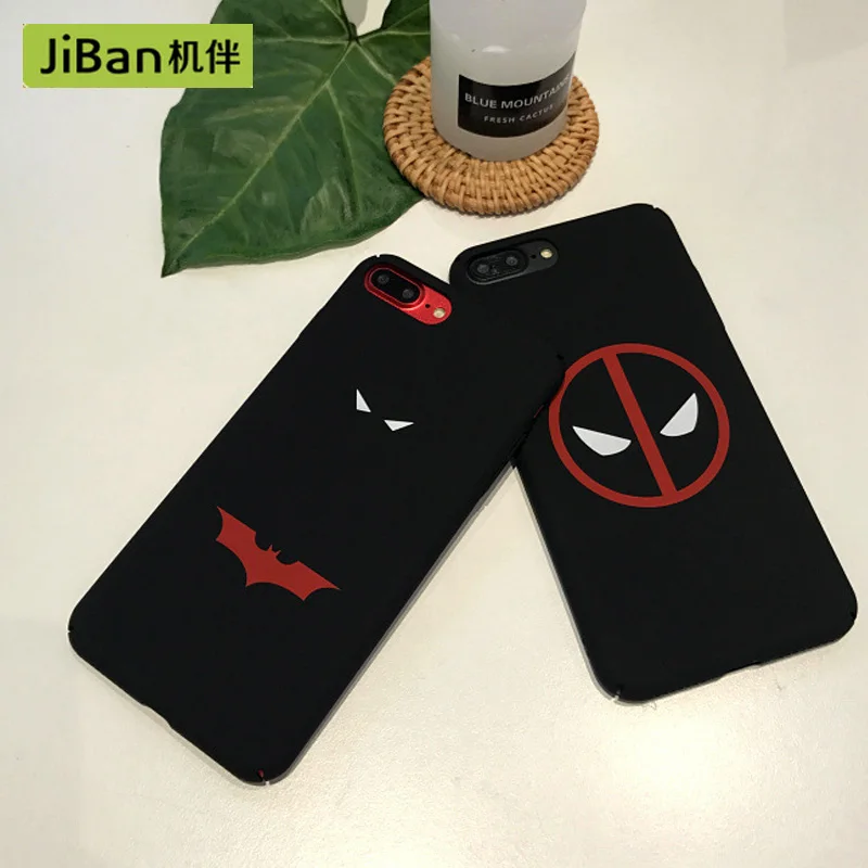 JiBan личность телефон чехол для iphone 6 6s plus ультра-тонкий матовой твердой оболочки
