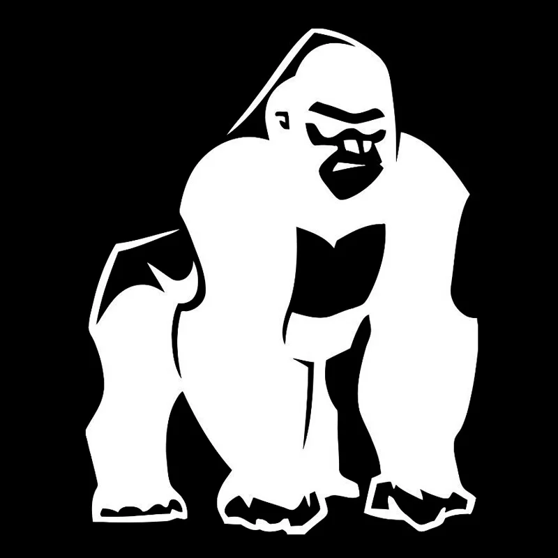 12 5 см * 16 2 Gorilla Monkey Primate фотообои черные/серебряные Фотообои | Автомобили и