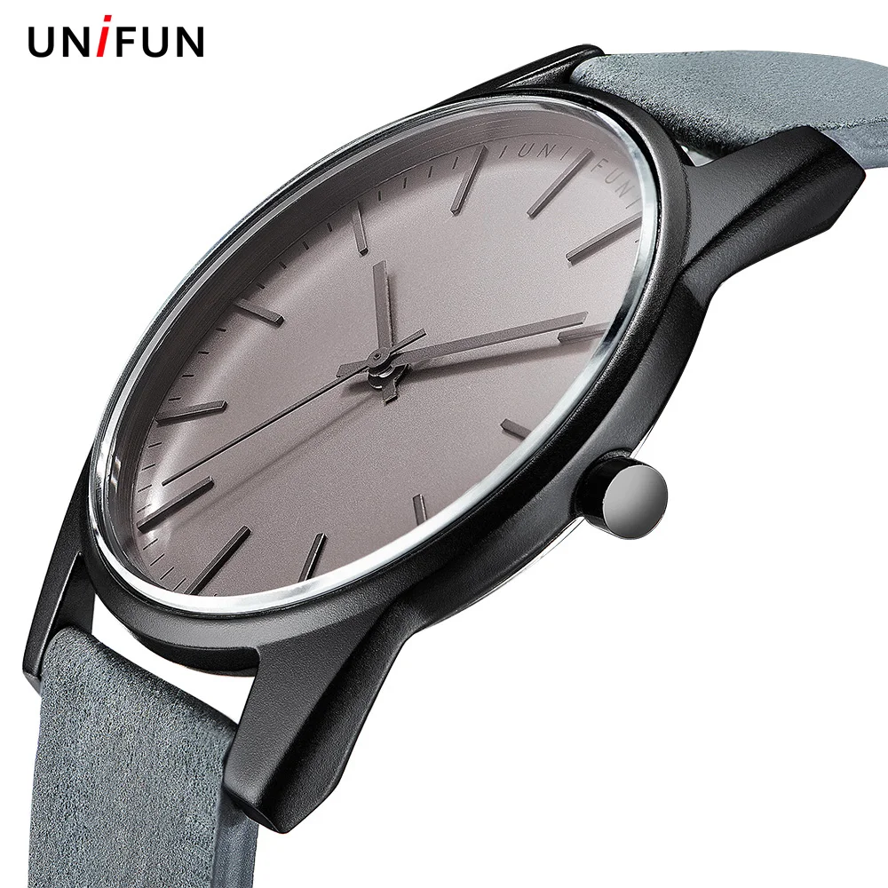 Сайт unifun модные Повседневное Кварцевые наручные часы Для мужчин женщин Бизнес