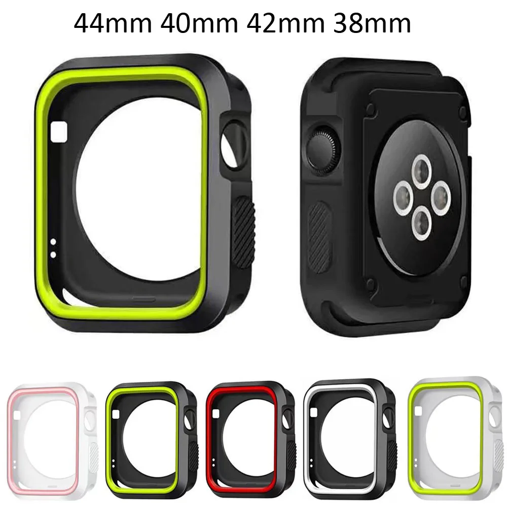 

Силиконовый чехол для Apple Watch 4 Series 1 2 3 4 44/40/42/38 мм