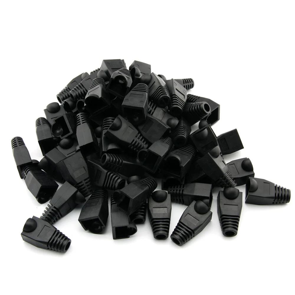 Зарядный кабель Besegad 100 шт. CAT5E CAT6 RJ45 RJ 45 8P8C 8 P 8C C Ethernet|Компьютерные кабели и разъемы|
