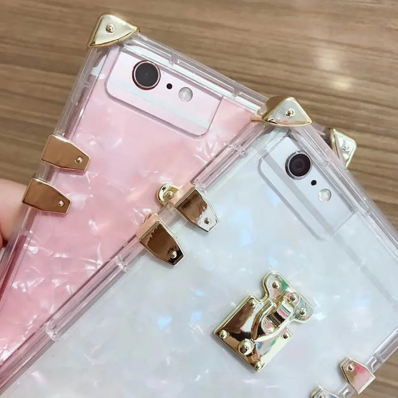 Kerzzil мечта Shell чехол для iPhone X XS XR Max Роскошные площадь ТПУ 7 8 6 S Plus блеск случаях |