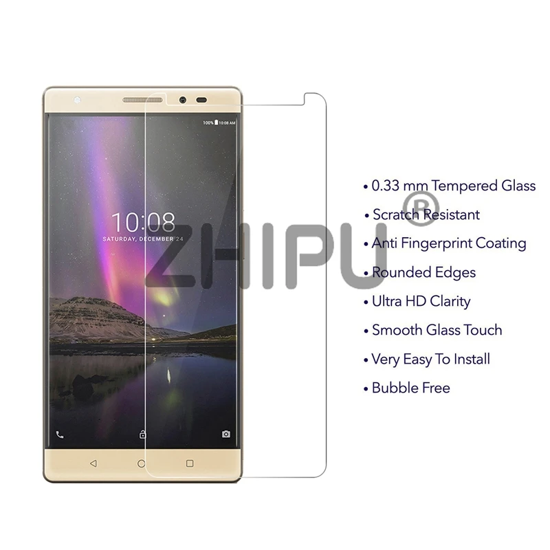 Для lenovo Phab 2 Plus PB2-670N 6 44 дюймовый защитный экран стекло 9H закаленное для планшет