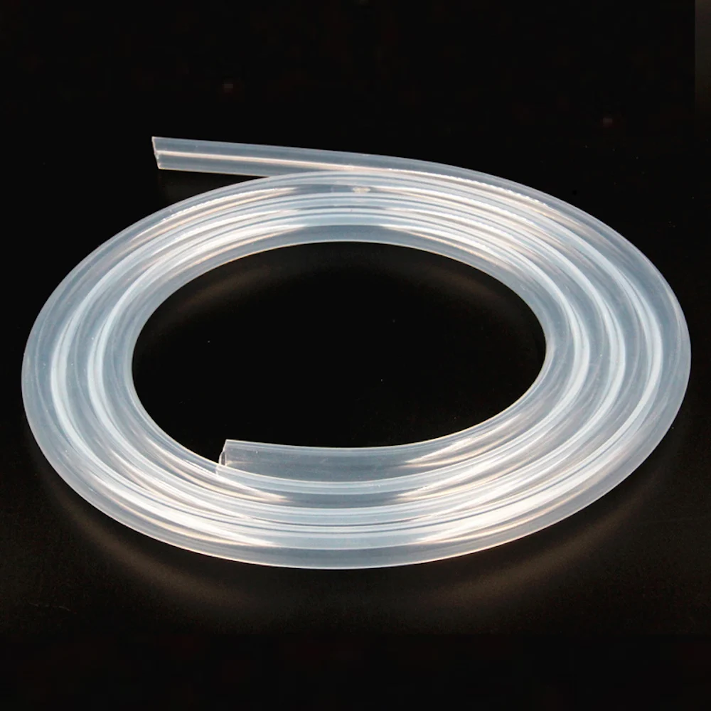 Силиконовый шланг трубка из силикагеля термостойкая SGS для пищевых продуктов OD 10 11 12x6 7 8 9 5 мм 2 метра