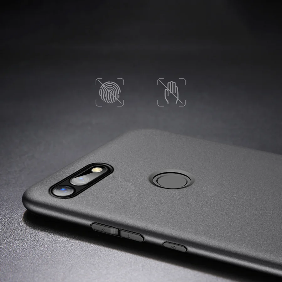 Мягкий матовый черный чехол для huawei Honor View 20 V20 мягкая задняя крышка P Smart 2019 Plus mate P20