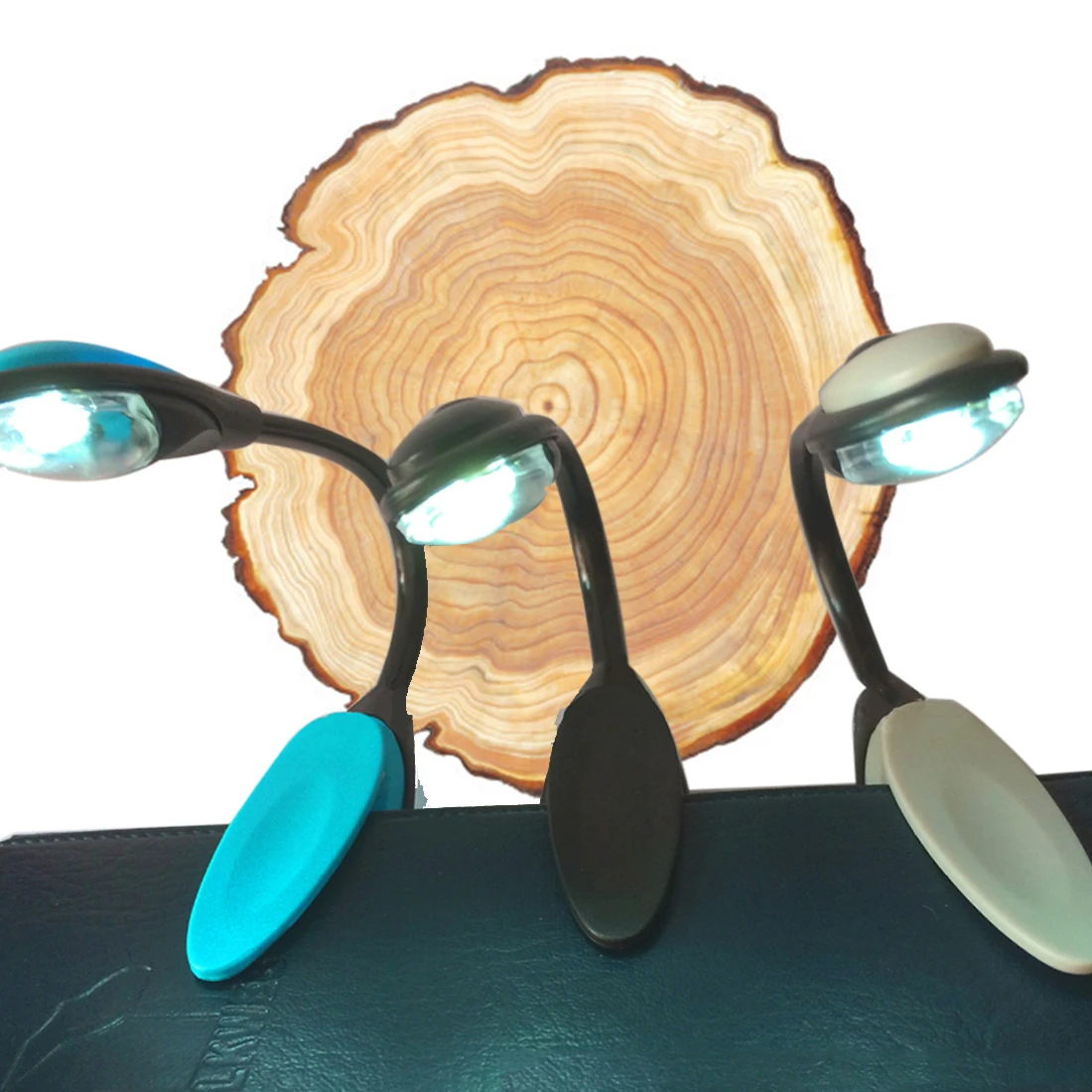 Высокое качество Мини Гибкий зажим мини книга свет LED лист Музыка Путешествия