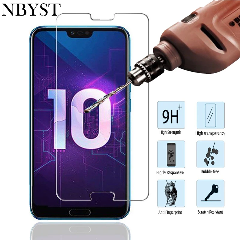 

Ультратонкое закаленное стекло 9H 0,26 мм для Huawei Honor 10 9 Lite, Защитная пленка для экрана, Защитное стекло для Honor 9