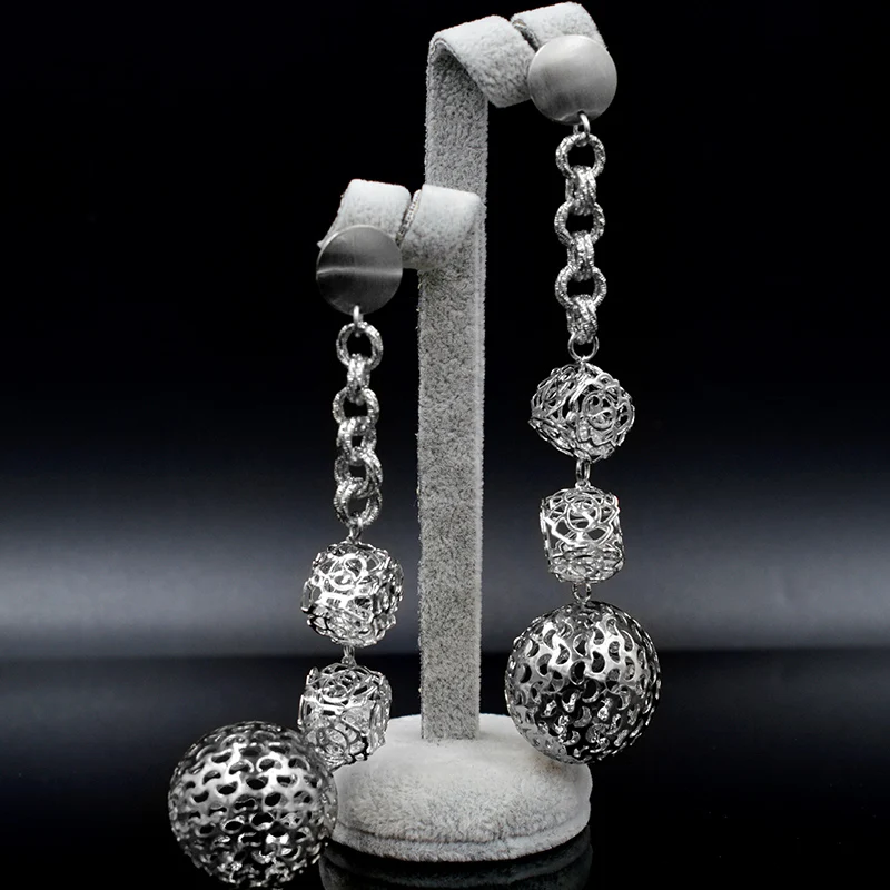 Ювелирные изделия Sunny Jewelry модные ювелирные 2021 длинные висячие свадебные серьги