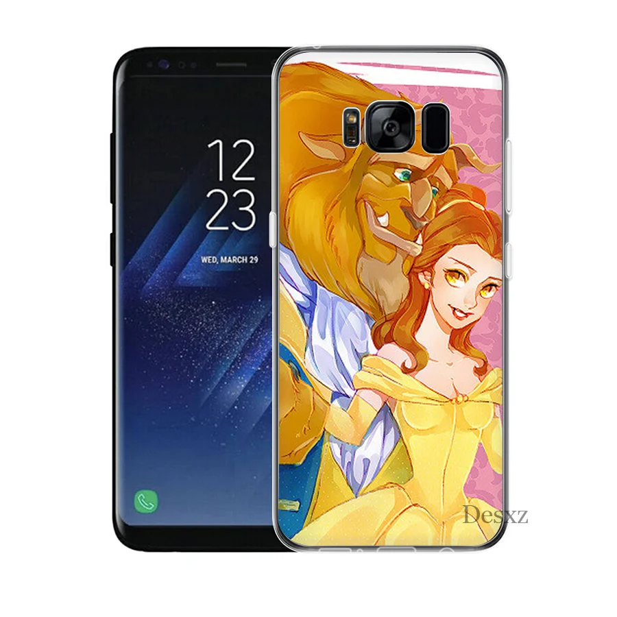 Чехол Belleza y el bestia princesa для Samsung Galaxy S10e S8 S9 M10 M20 M30 M40 S10 Plus S3 S5 S4 S6 S7 Edge Note 8