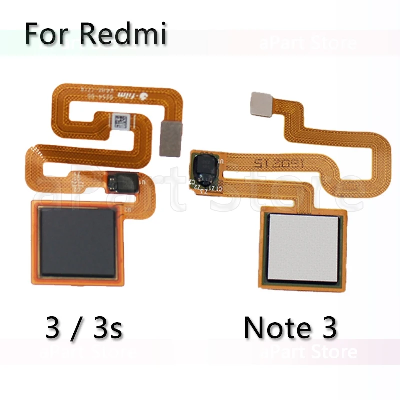 Для Xiaomi Redmi Note 3 3s Pro Оригинальная Кнопка возврата домой датчик отпечатков пальцев