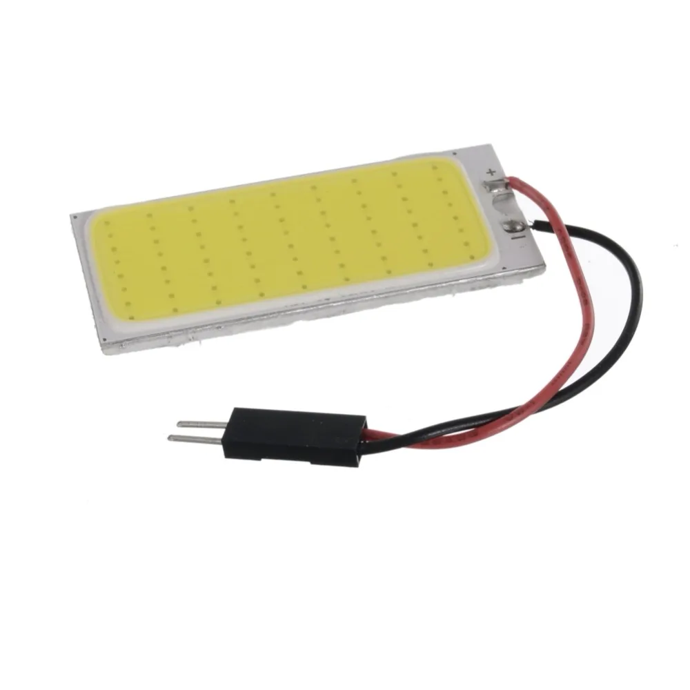 

2019 White T10 36 SMD Cob 36SMD Car Led Vehicle Panel Lamps Auto Interior Reading Lamp Bulb Light Dome Festoon BA9S DC 12V