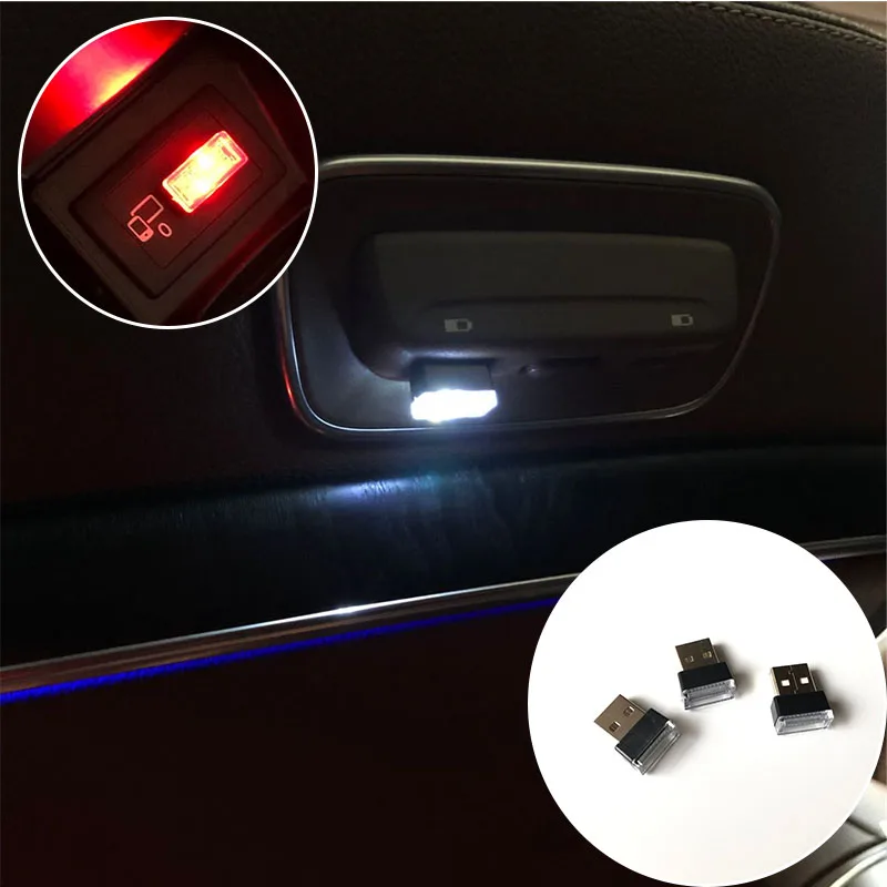 Автомобильная USB-лампа для BMW 1 2 3 4 5 6 7 X-series E46 E90 X1 X3 X4 X5 X6 X7 F07 F09 F10 F30 F35 F31 F28 шт. |