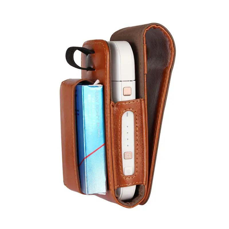Чехол из искусственной кожи для IQOS, чехол-кошелек, карман, сумка, чехол, чехол для IQOS 2,4 Plus, чехол, держатель для электронной сигареты