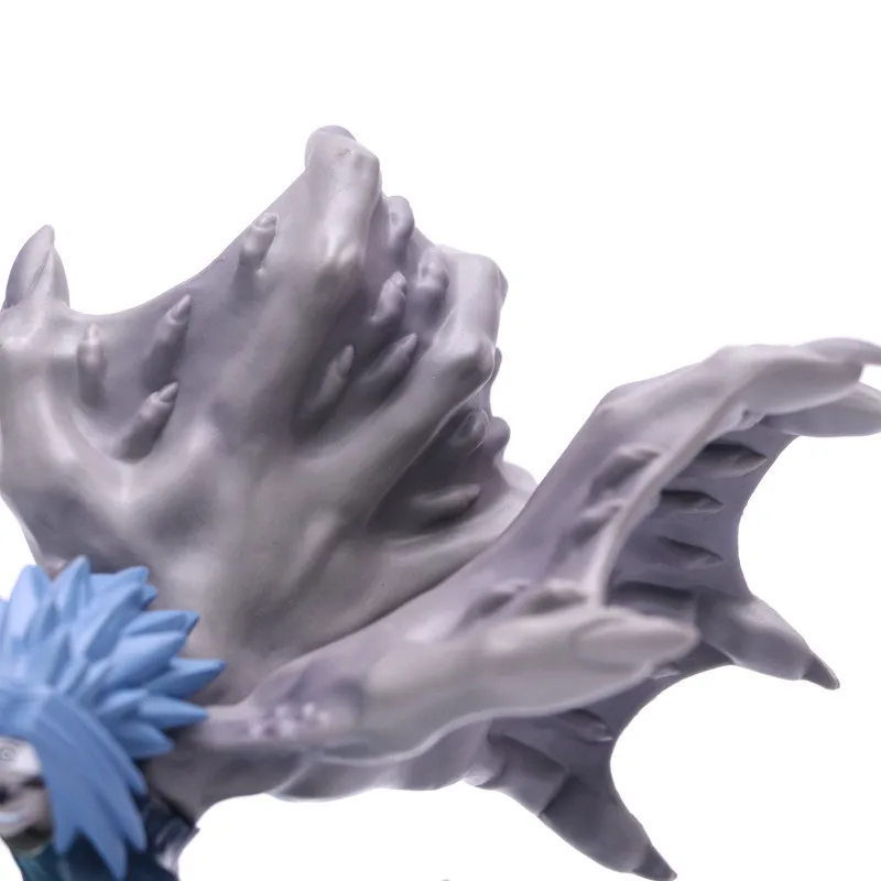 Uchiha Sasuke VS Naruto Susanoo Blue Nirvana Thunder Curse вторая форма ПВХ фигурка Коллекция Модель игрушки 18 см