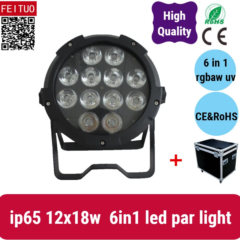 Чехол A 6light + fly 12x18 Вт RGBWA UV LED s/IP 65 номинальная арматура нарусветильник льник для