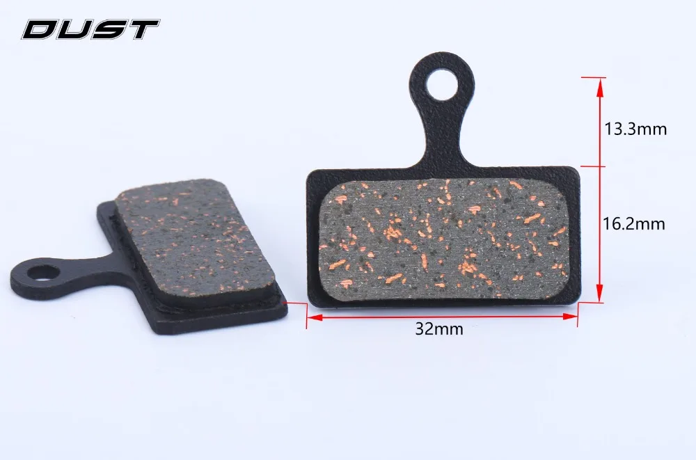 DUST 1 пара MTB велосипедные дисковые Тормозные колодки для Shimano XT M985 M987 M988 M785 Deore M615 SLX