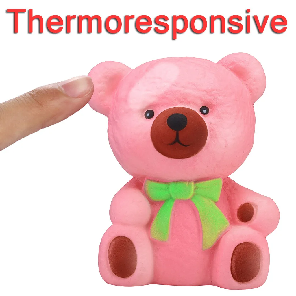 TheThermal Heat Induction Squishies Bear Slow Rising Scented Reliever Stress Toys Gift Toy Funny Kids Dropship YE12.18 | Игрушки и хобби