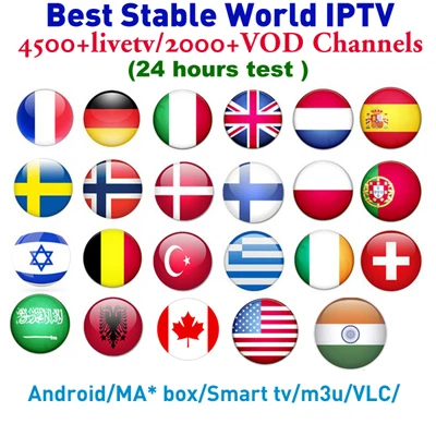 X96 Android tv box лучшее мировое IPTV подписка HD Франция арабский Европа Швеция Испания Канада Английский Великобритания Lation индийский Турция tv - Цвет: 1year IPTV not X96