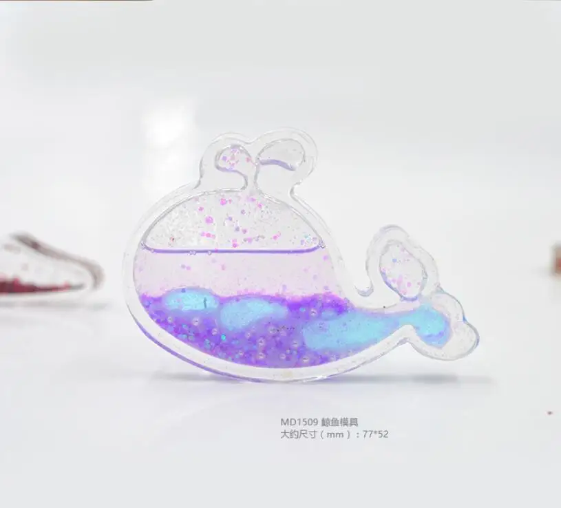 Силиконовая форма для литья воды в песочные часы DIY полимерные украшения