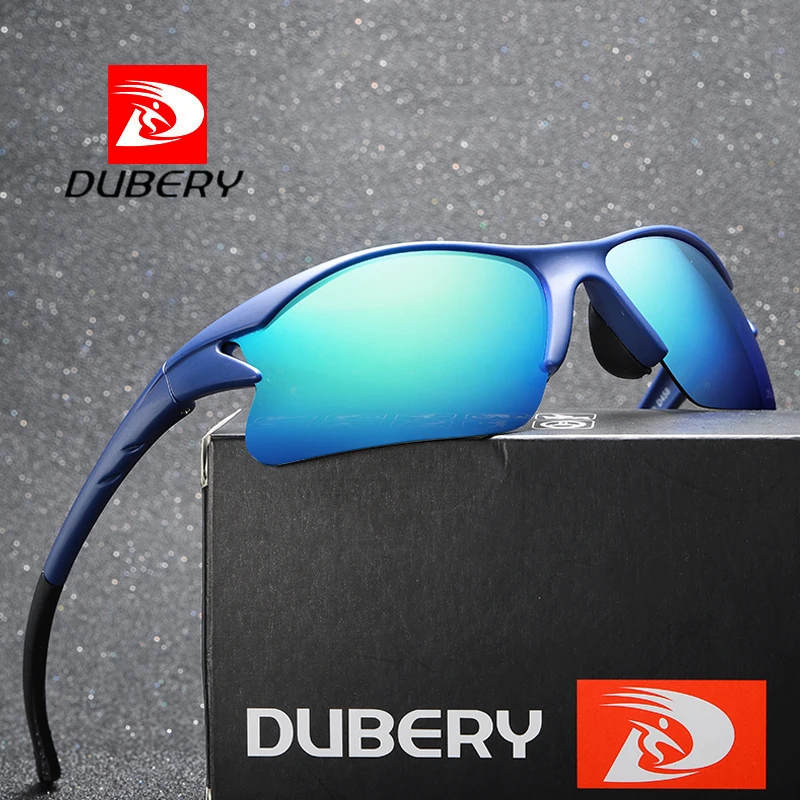 

DUBERY Brand Design Polarized Sunglasses Men Driver Shades Male Vintage Sun Glasses For Men Spuare Mirror Summer UV400 Oculos