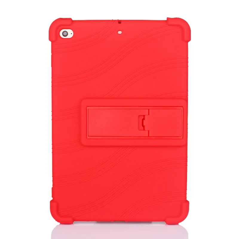 SZOXBY для Apple Ipad 5, 6, 7, 9,7 дюймов, силиконовый чехол Ipad Air 2, Ipad Pro, противоударный мягкий чехол - Цвет: Красный