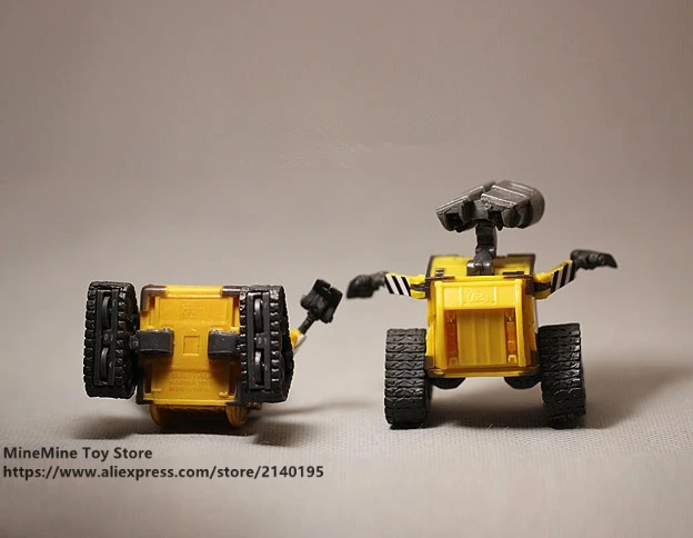 Дисней WALL-E робот ЕВА 6-10 см ПВХ Мини Кукла фигурку модель осанки аниме