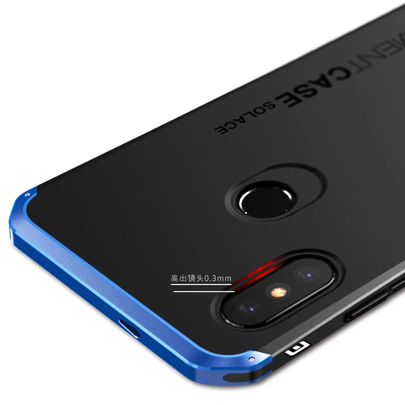 Чехлы для xaio mi x 2 S Чехол Capa с жесткой задней панелью металлический бампер Бизнес крышка чехол для телефона для mi x 2 S mi x2S металлический защитный чехол для телефона