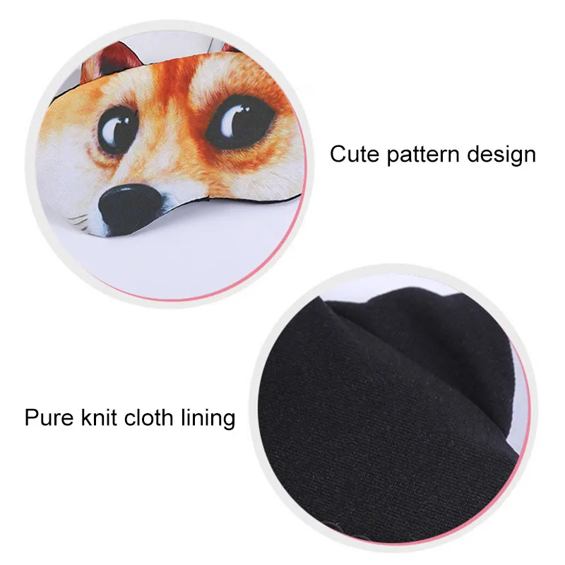 1 шт. новая мультяшная маска для сна уютные очки здоровья мягкая хлопковая
