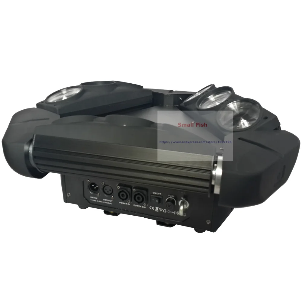 1 шт./партия движущиеся головные огни Светодиодный паук 9X10 Вт RGBW 4в1 CREE светодиодный s движущийся головной Луч света хорошее качество быстрая