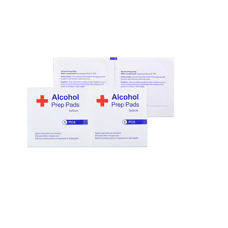 20-50-100 шт дезинфекция спирт Prep Pad герметичные стерильные медицинские прокладки для дома путешествия на открытом воздухе лагерь аптечки аксессуары