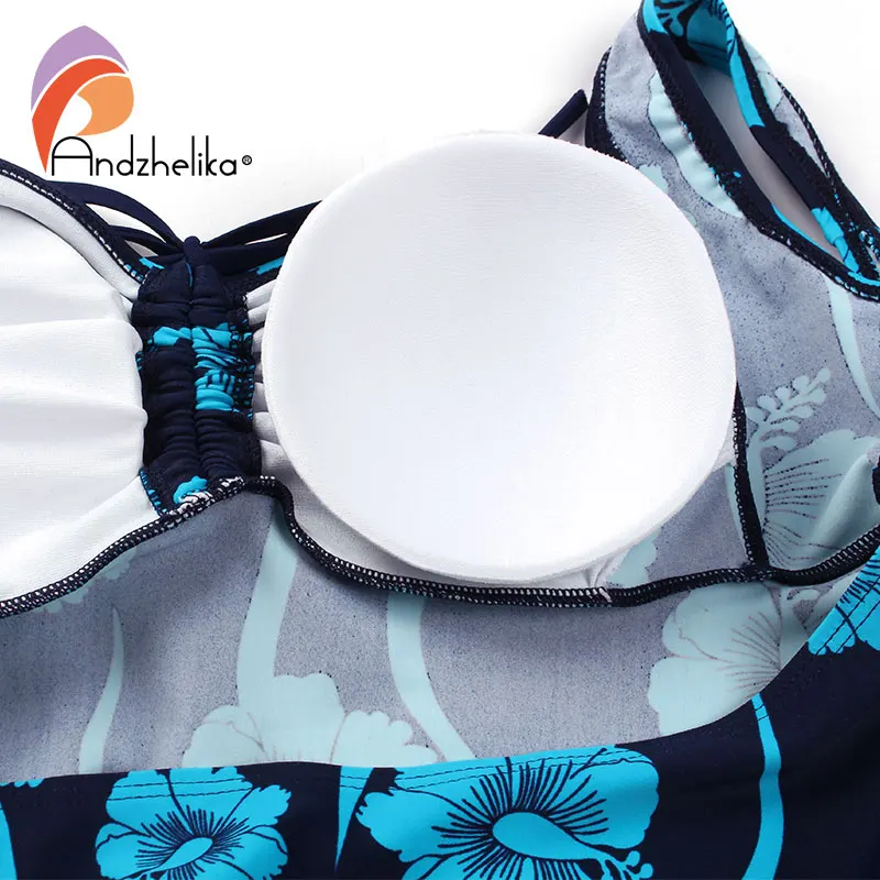 Andzhelika bikini 2018 женский купальник монокини на женщин размера плюс 3XL 7XL|suit suit|suit swimsuit