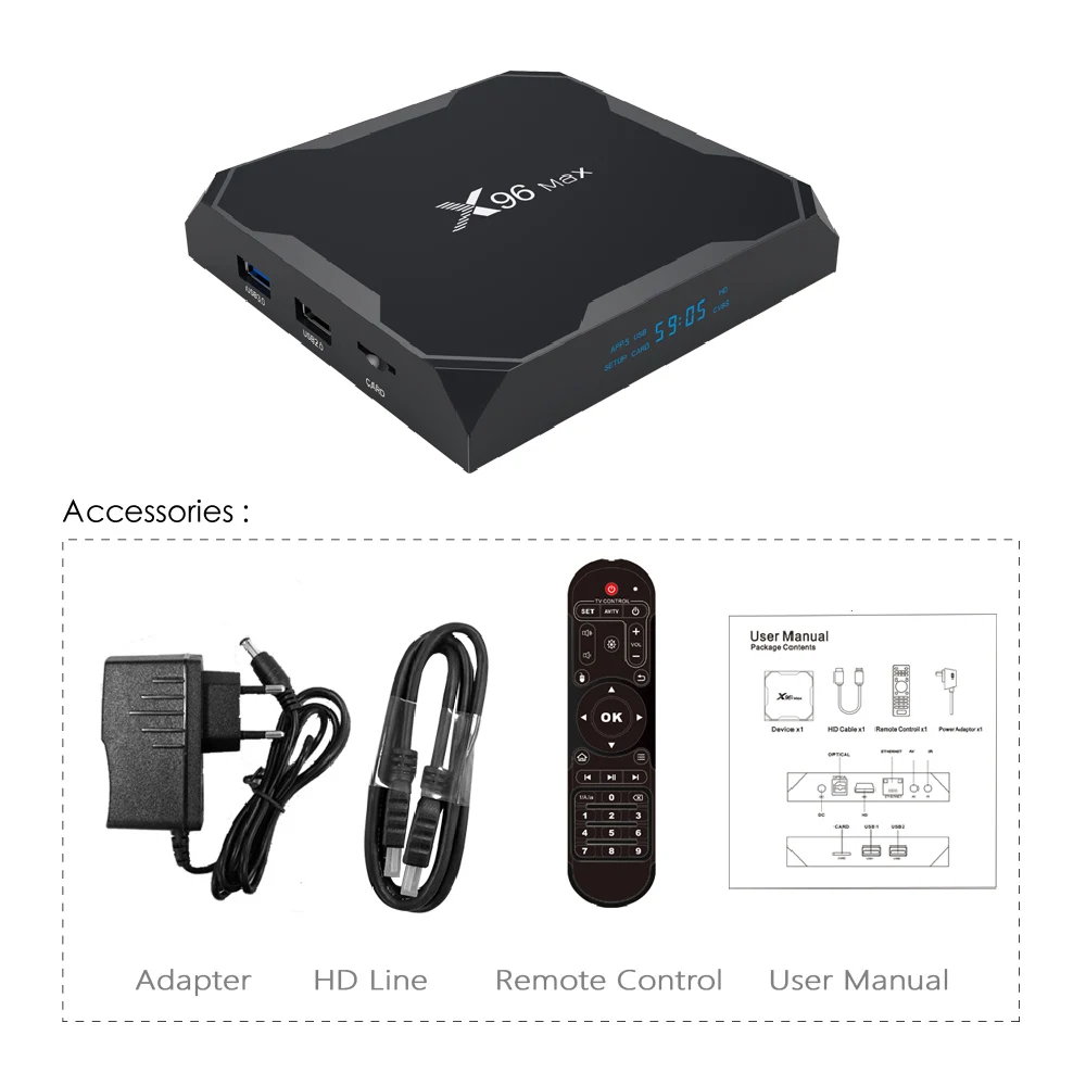 FULL HD IPTV Франция арабский Бельгии Марокко французский IP ТВ X96 Max Android tv Box 2 4 г/5 8G