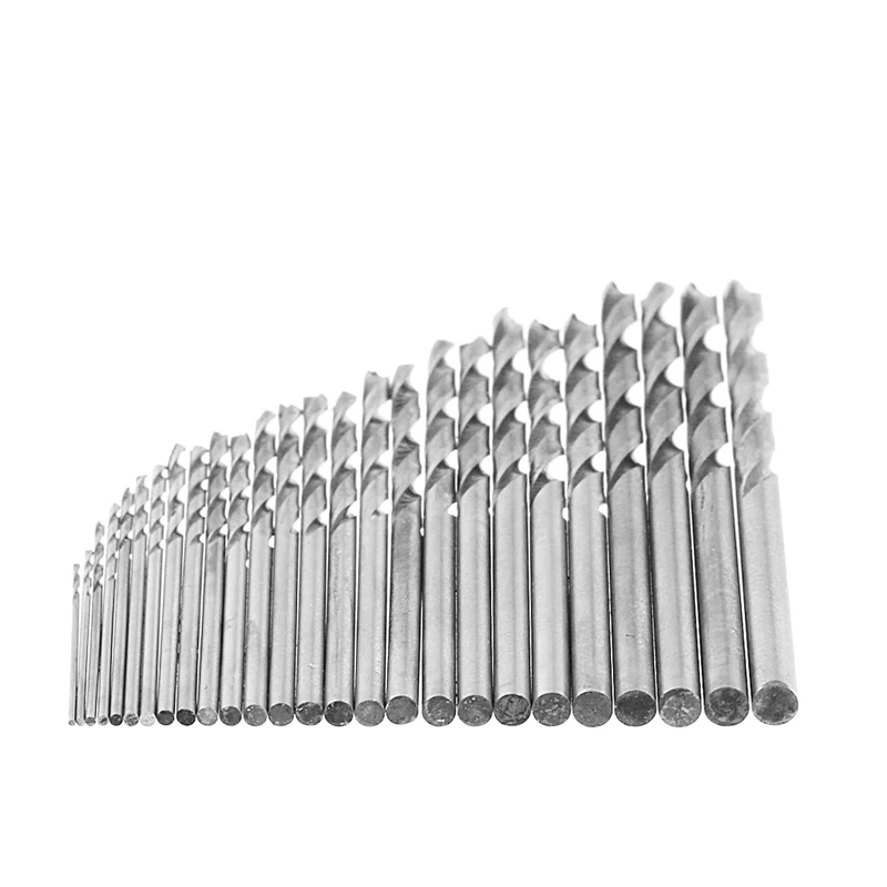 1 Set 10 Pcs 0.5mm Multifunction Tiny Micro HSS Straight Shank Twist Drilling Bits | Drill Bit