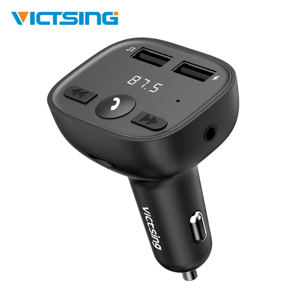 VicTsing новый беспроводной адаптер громкой связи Hi Fi стерео звук автомобильный