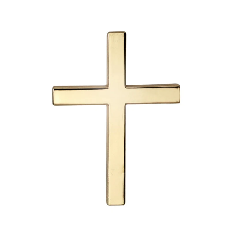 Автомобильный перекрестный христианский 3D стикер автомобильная Передняя