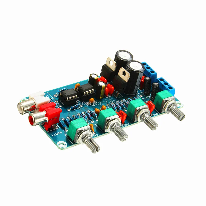 WQScosea Q8S 267 двухканальный NE5532 OP AMP HIFI усилитель предусилитель объемный Tone EQ сварная