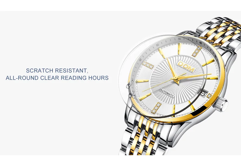 New Fashion Women Mechanical Watch Skeleton Design Top Brand Luxury Waterproof Female Automatic Clock Montre Femme G-79
