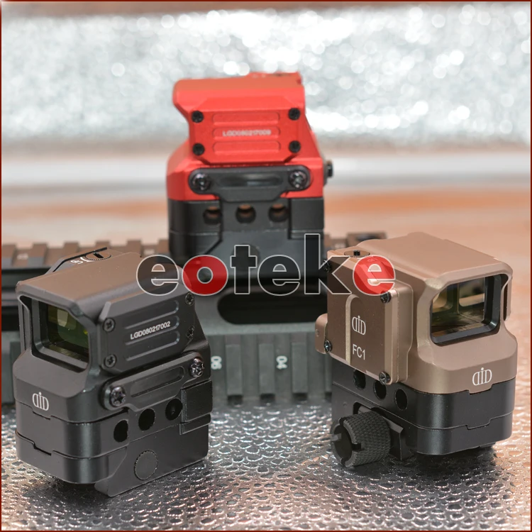 Прицел охота Камуфляж Охота Тактический Голографическая Reflex 4 режима Красный Зеленая Точка Зрения Область 20 мм Рейку
