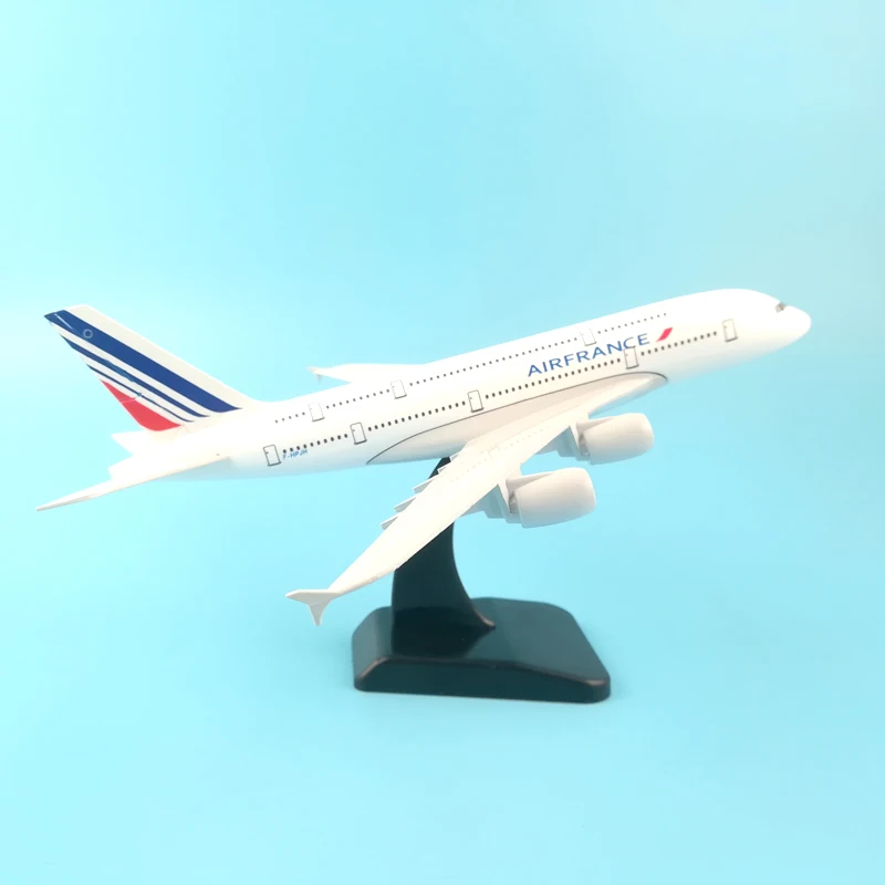 Модель самолета из металлического сплава AIR FRANCE A380 20 см | Игрушки и хобби