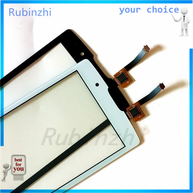 RUBINZHI мобильный телефон сенсорная панель для lenovo A2010 A 2010 сенсорный экран переднее