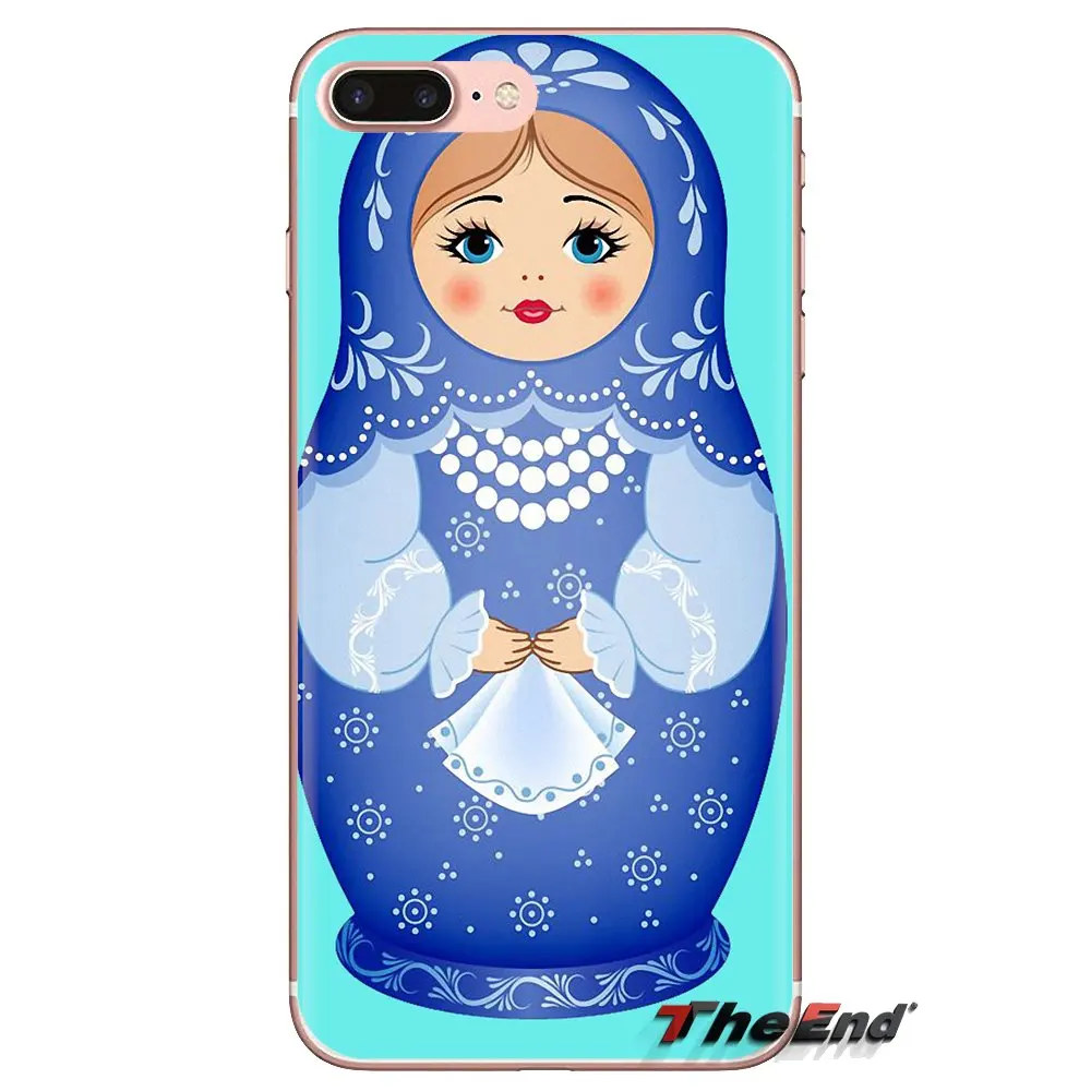 Прозрачные мягкие чехлы Русская Матрешка кукла для Samsung Galaxy J1 J2 J3 J4 J5 J6 J7 J8 Plus 2018 Prime