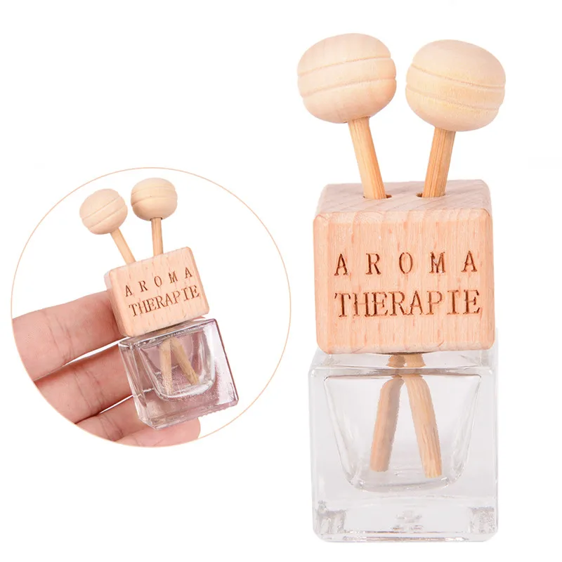 1 шт. Эфирное Масла авто Стайлинг духи кулон подвесная стеклянная бутылка