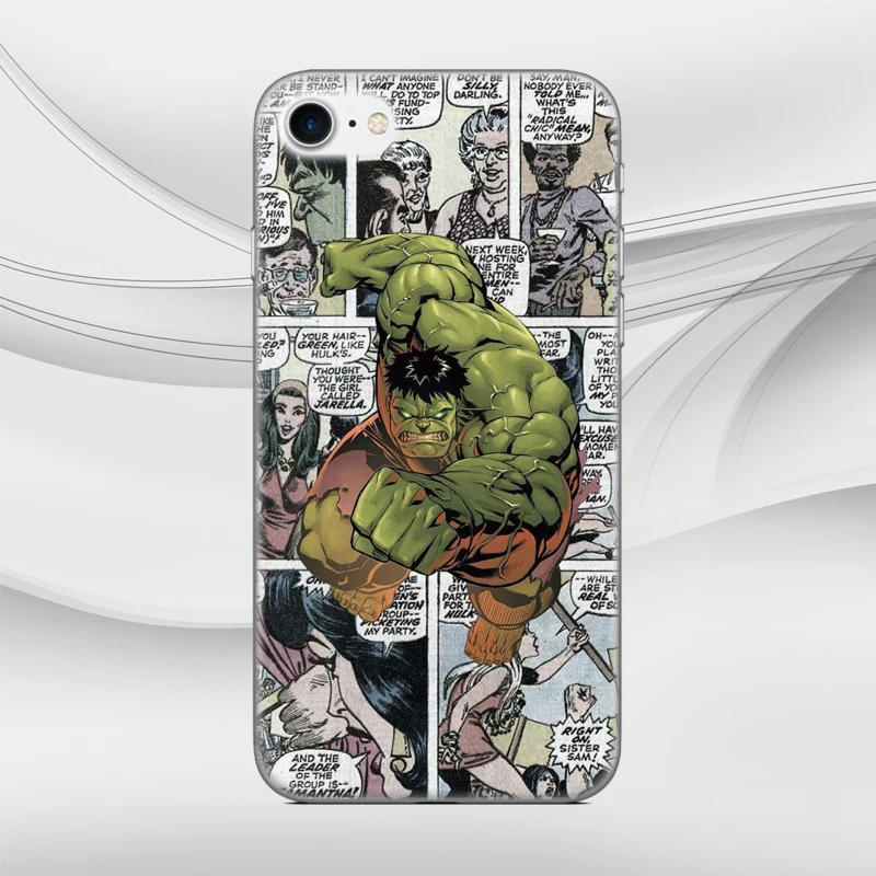 Print Bumper Comics Marvel Super Hero Cover Soft TPU Phone Case For Google Pixel 2 3 4 3A XL 2XL 3XL Lite 4XL Rubber Fundas