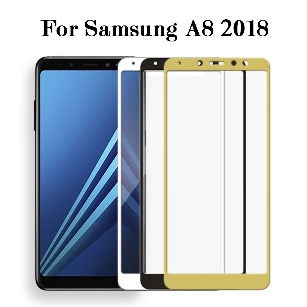 Безопасность Стекло для samsung A8 закаленное Стекло на для samsung Galaxy a8 Plus A730F A530F a8plus 8 A8+ 8a защитное стекло