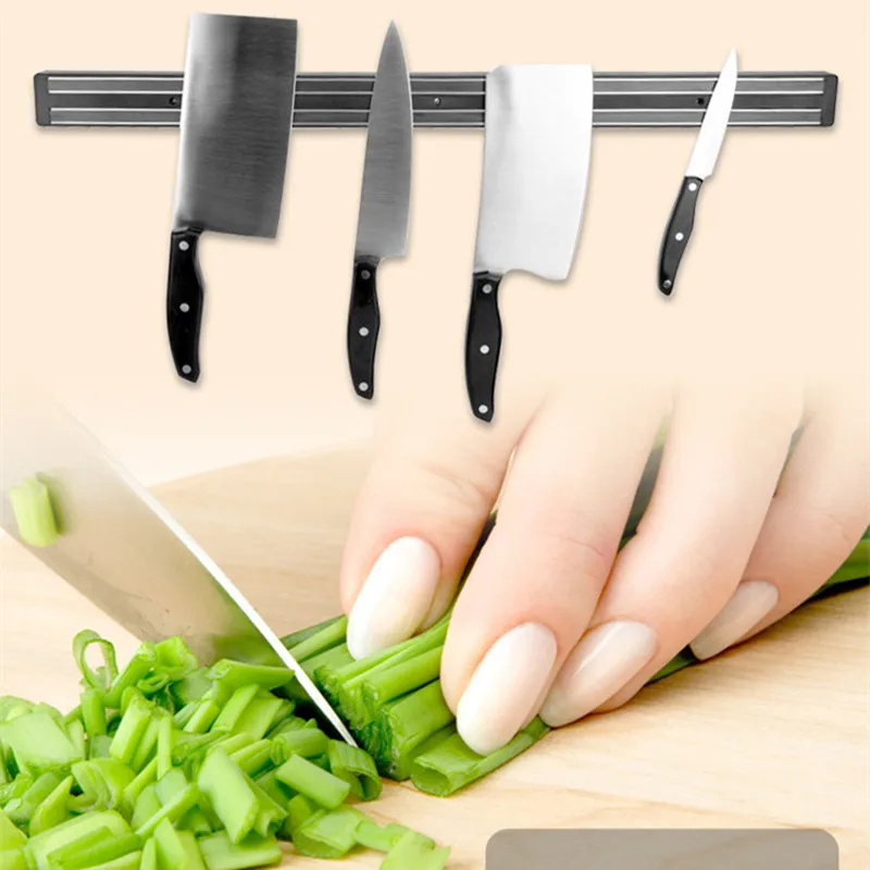 Высокое качество мощный магнитный для ножей держатель Подставка инструментов